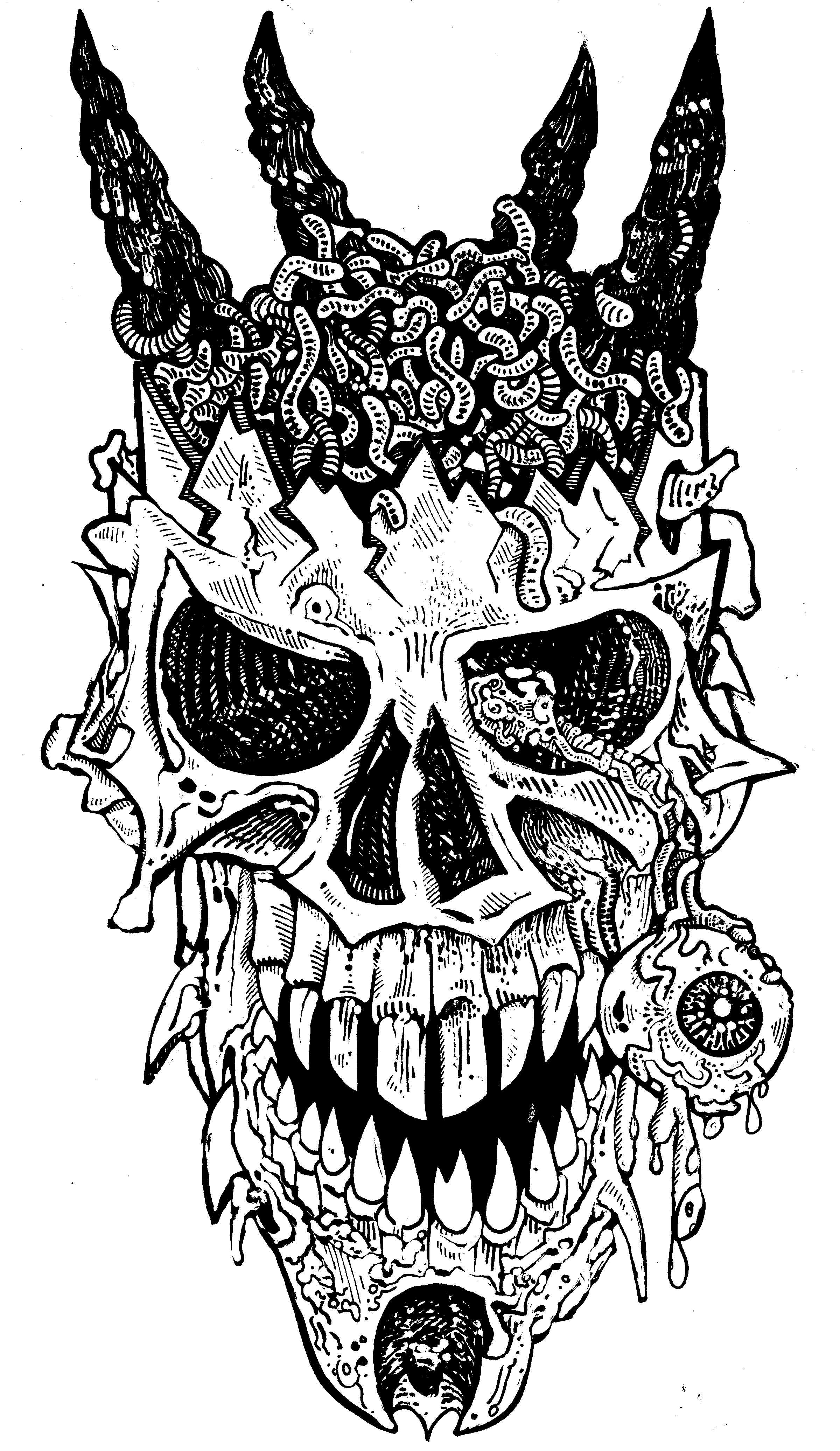 skull candy tattoo